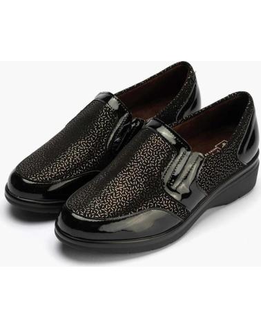 Zapatos PITILLOS  de Mujer MOCASIN CONFORT PARA MUJER 10020 COLOR  NEGRO