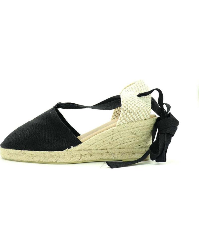 Sandales DALSON ESPADRILLES  pour Femme VALENCIANA DALSON ESPADRILES 500 JUL  NEGRO