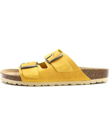 Sandalias 20 VEINTE TREND  de Mujer ZUECO HEBILLAS IDRA  MOSTAZA