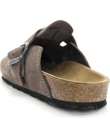 Woman Clogs MERISSELL ZUECO HEBILLA ZUECO  GRIS