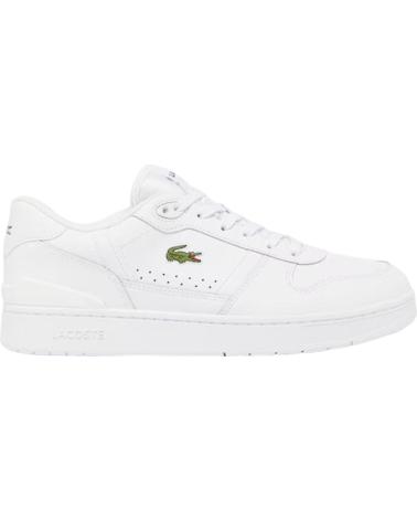 Man Zapatillas deporte LACOSTE T-CLIP SET  BLANCO