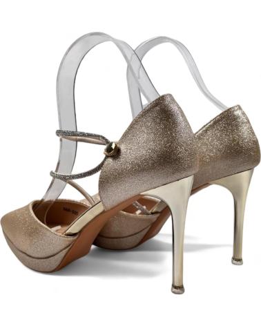 Sandales pour Femme TIMBOS SANDALIA TACON FIESTA MUJER ORO 130644 AMARILLO