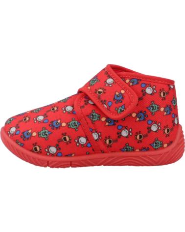 Hausschuhe CHICCO  für Mädchen und Junge ZAPATILLAS HOGAR NINO MODELO TOLOM COLOR ROJO  720