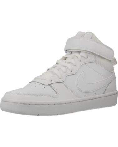 NIKE HIGH-TOP SNEAKERS CD7782 WHITE BLANCO