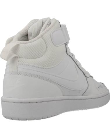 NIKE HIGH-TOP SNEAKERS CD7782 WHITE BLANCO