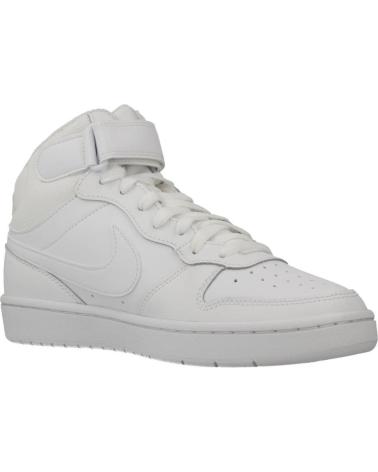 NIKE HIGH-TOP SNEAKERS CD7782 WHITE BLANCO