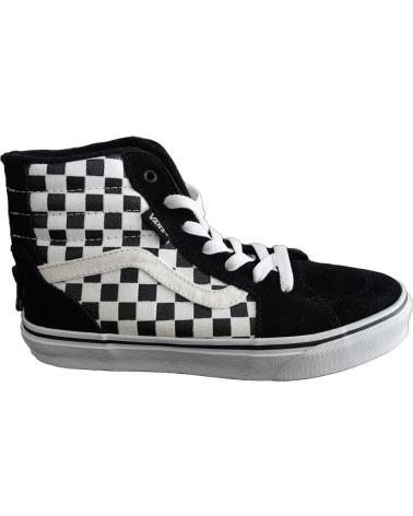 girl and boy Trainers VANS OFF THE WALL VANS MY FILMORE HI ZIP  NEGRO