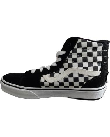 girl and boy Trainers VANS OFF THE WALL VANS MY FILMORE HI ZIP  NEGRO