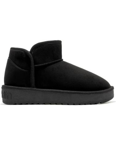 Botines D. FRANKLIN  de Mujer NORDIC LOW BASIC  NEGRO