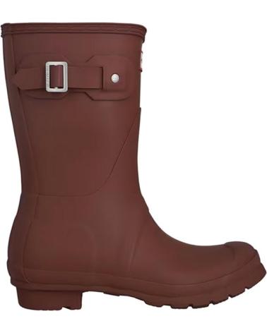 Boots HUNTER  für Damen BOTAS DE AGUA WFS1000RMA MUJER BURDEOS  ROJO
