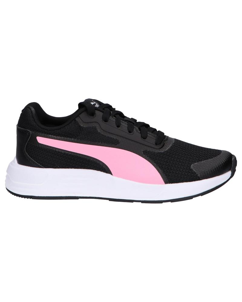 Zapatillas deporte pour Femme et Fille et Garçon PUMA 374240 TAPER JR 15 BLACK-PRISM PINK