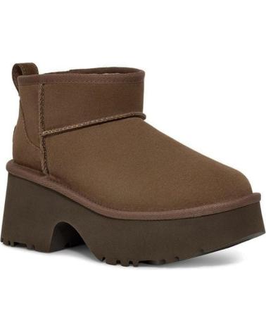 Stiefel UGG  für Damen BOTINES PLANOS W CLASSIC ULTRA MINI NEW MUJER TAUPE  MARRóN