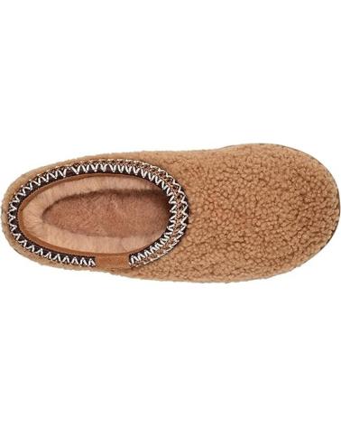 Chaussures UGG  pour Femme ZUECOS W TASMAN MAXI CURLY MUJER CUERO  MARRóN