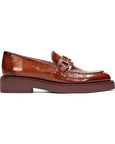 Woman Mocasines HISPANITAS MOCASIN PLANO Y ADORNO HEBILLA  C001 CUERO