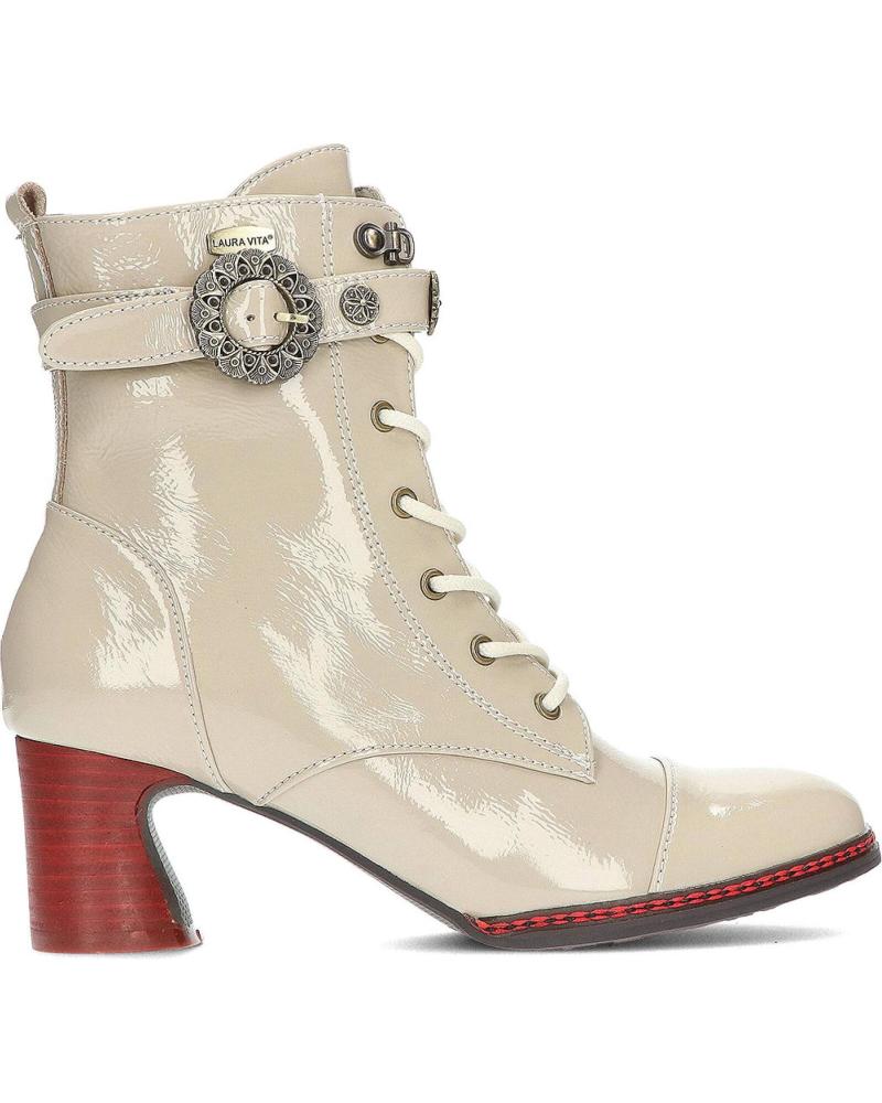 Botins LAURA VITA  de Mulher BOTINES PARA MUJER INCAO 10  BEIGE
