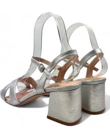 Sandalen TIMBOS  für Damen SANDALIA TACON FIESTA DE MUJER PLATA 130657  AMARILLO