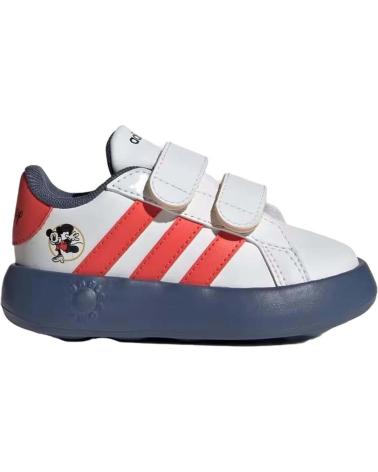 Deportivas ADIDAS  de Niña y Niño ZAPATILLAS GRAND COURT MICKEY  BLANCO
