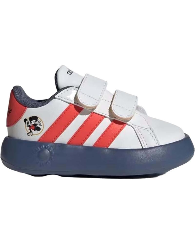 Deportivas ADIDAS  de Niña y Niño ZAPATILLAS GRAND COURT MICKEY  BLANCO