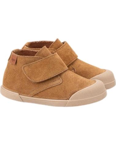 Botines IGOR  de Niña y Niño BOTITAS RESPETUOSAS DE SERRAJE TUI  MARRóN