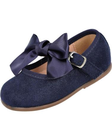 Schuhe BUBBLE BOBBLE  für Mädchen BUBBLE KIDS C1130 MERCEDITAS DE NINA CON LAZO  MARINO