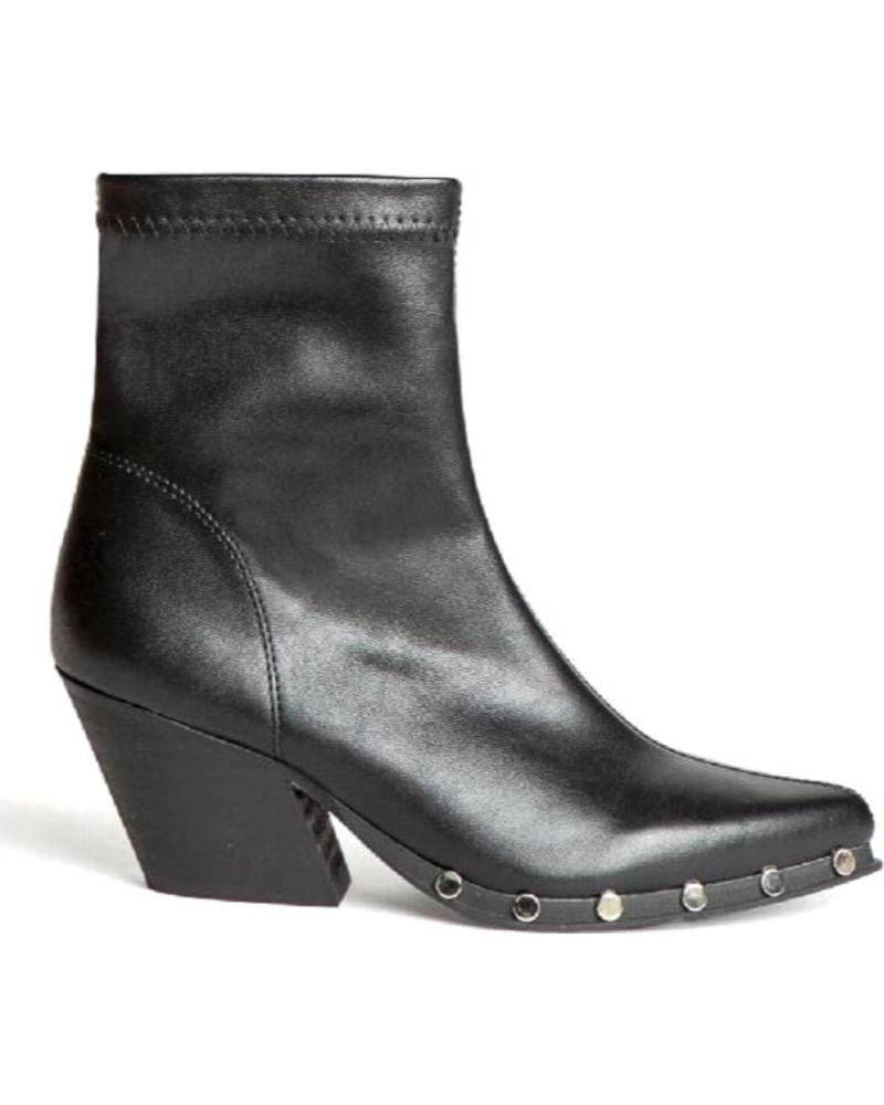 Botines CORINA  de Mujer BOTIN COWBOY CON TACON PARA MUJER M4740 COLOR  NEGRO