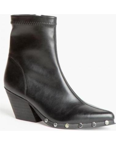 Botines CORINA  de Mujer BOTIN COWBOY CON TACON PARA MUJER M4740 COLOR  NEGRO