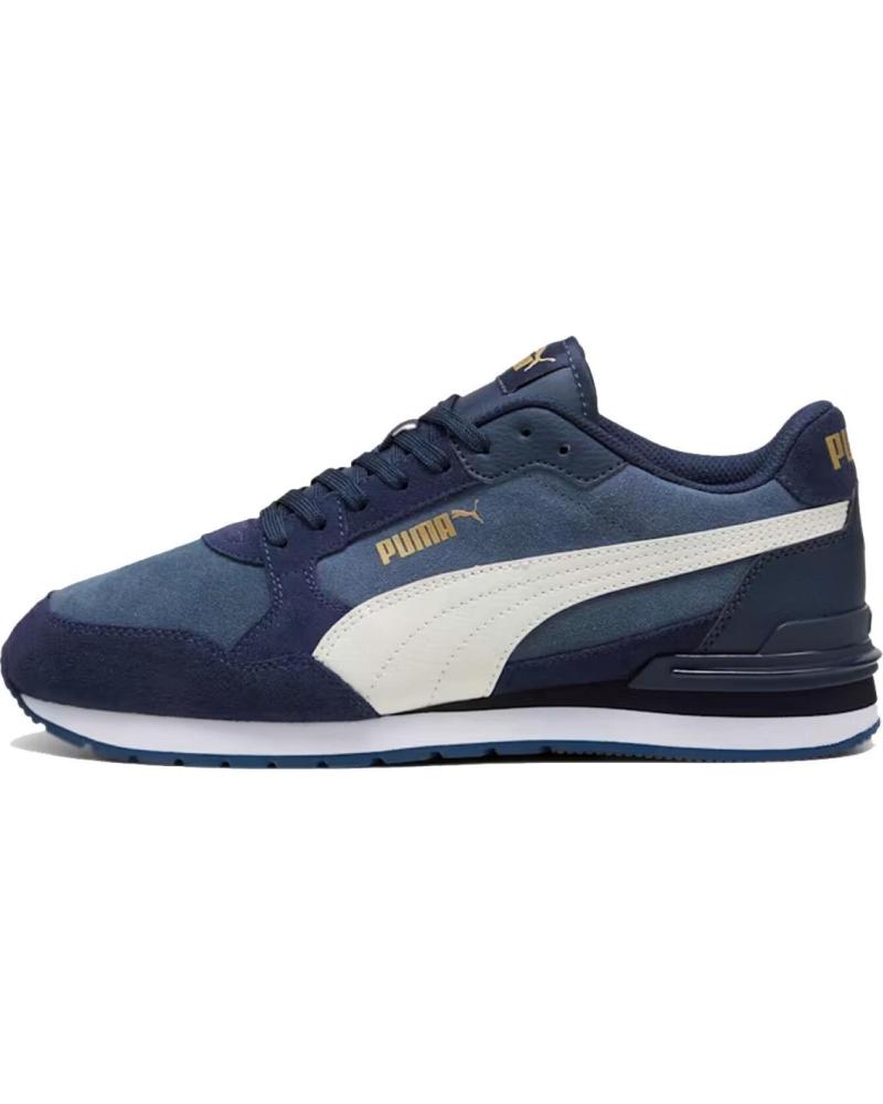 Zapatillas deporte PUMA  pour Homme - ZAPATILLAS ES PARA HOMBRES - ST RUNNER V4 SUEDE  AZUL