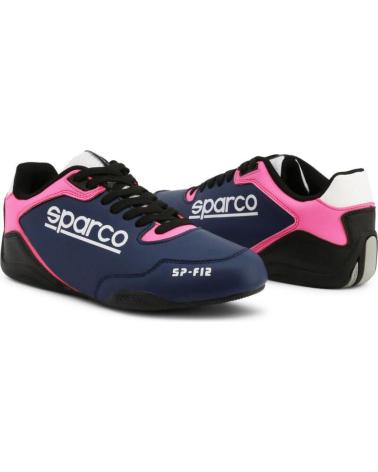 Zapatillas deporte SPARCO  pour Femme SP-F12 - NAVY-PINK  BLUE