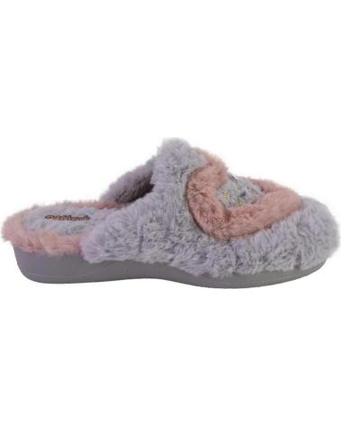 Calzado de casa DEVALVERDE  de Mujer ZAPATILLA DE CASA PARA MUJER 1163 COLOR  GRIS