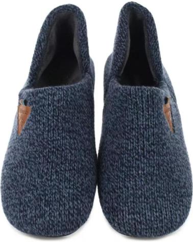 Man House slipers DEVALVERDE ZAPATILLA CASA PARA HOMBRE 3529 COLOR  MARINO