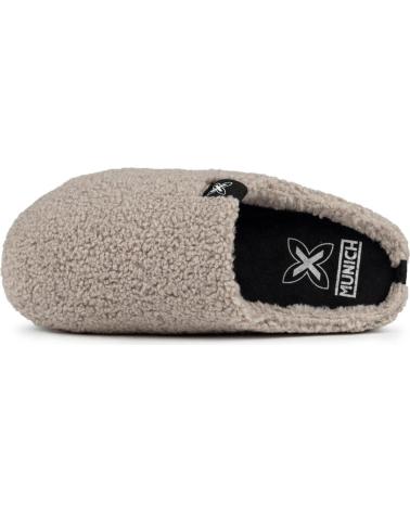 Hausschuhe MUNICH  für Damen und Herren ZAPATILLAS IR POR CASA HAUSE 06-8198006  BEIG