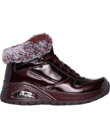Botines SKECHERS  de Mujer UNO FIESTY WINTER BURDEOS  GRANATE