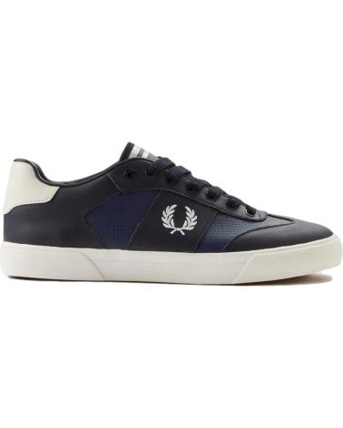 Sportschuhe FRED PERRY  für Herren ZAPATILLAS CLAY PERF LEATHER  608 NAVY