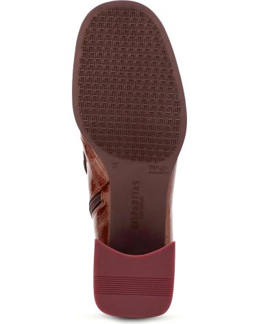 Botines HISPANITAS  de Mujer BOTIN ESTILO MOCASIN CREMALLERA  C001 CUERO