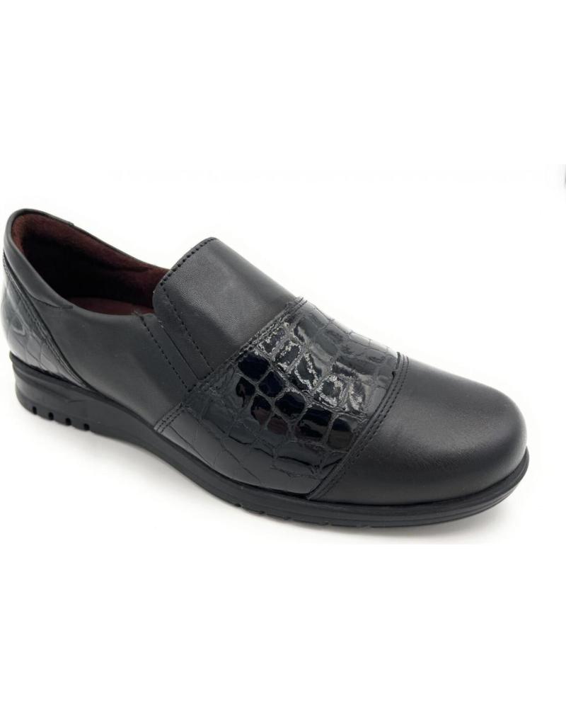 Zapatos PITILLOS  de Mujer 20003 COMB MOCAS  NEGRO