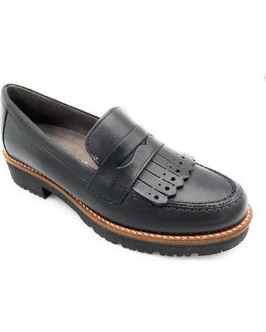 Zapatos PITILLOS  de Mujer 10087 MOCAS  NEGRO