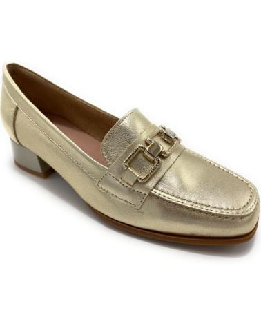 Zapatos PITILLOS  de Mujer 5771 ORO MOCASIN TACON  VARIOS COLORES