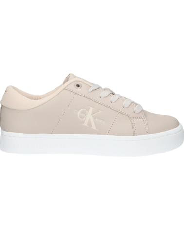 Zapatillas deporte CALVIN KLEIN  pour Femme YW0YW01444 CLASSIC CUPSOLE  0F7 EGGSHELL-WHISPER PINK
