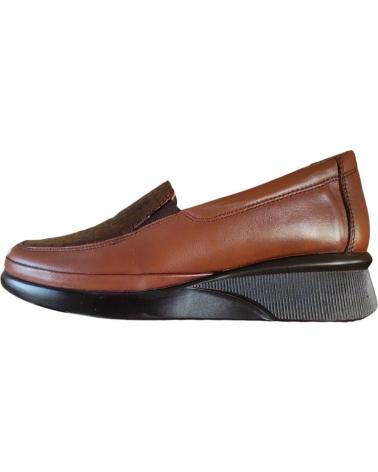 Scarpe ERASE  per Donna MOCASIN DE PIEL COMODIDAD CONFORT Y ESTILO EN CADA PASO  MARRóN