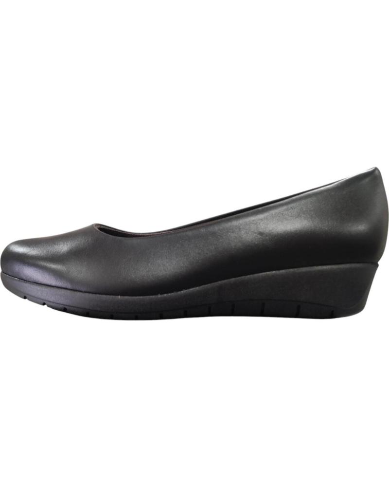 Zapatos MAWEN  de Mujer MOCASIN-SALONDE PIEL CON CUNA - ELEGANCIA Y CONFORT EN CADA  NEGRO