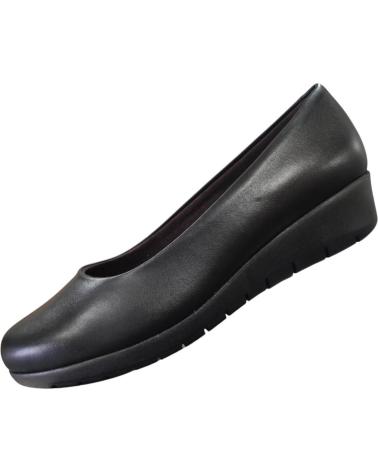 Zapatos MAWEN  de Mujer MOCASIN-SALONDE PIEL CON CUNA - ELEGANCIA Y CONFORT EN CADA  NEGRO