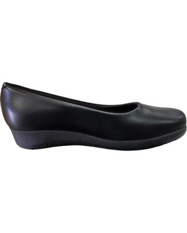 Zapatos MAWEN  de Mujer MOCASIN-SALONDE PIEL CON CUNA - ELEGANCIA Y CONFORT EN CADA  NEGRO