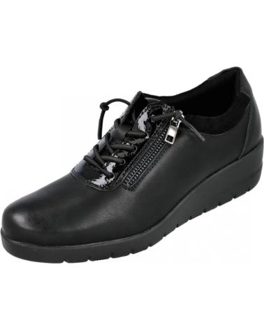 Chaussures HISPAFLEX  pour Femme ZAPATO CONFORT PARA MUJER 2433  NEGRO