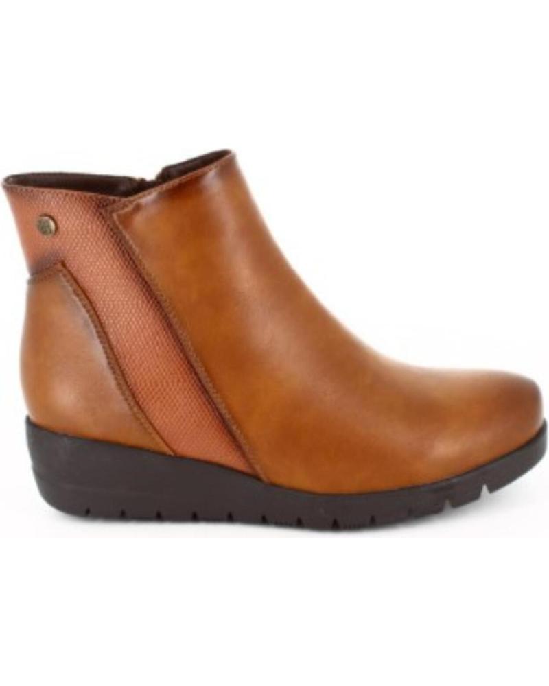 Botines HISPAFLEX  de Mujer BOTIN CUNA PARA MUJER 2436 COLOR  CUERO