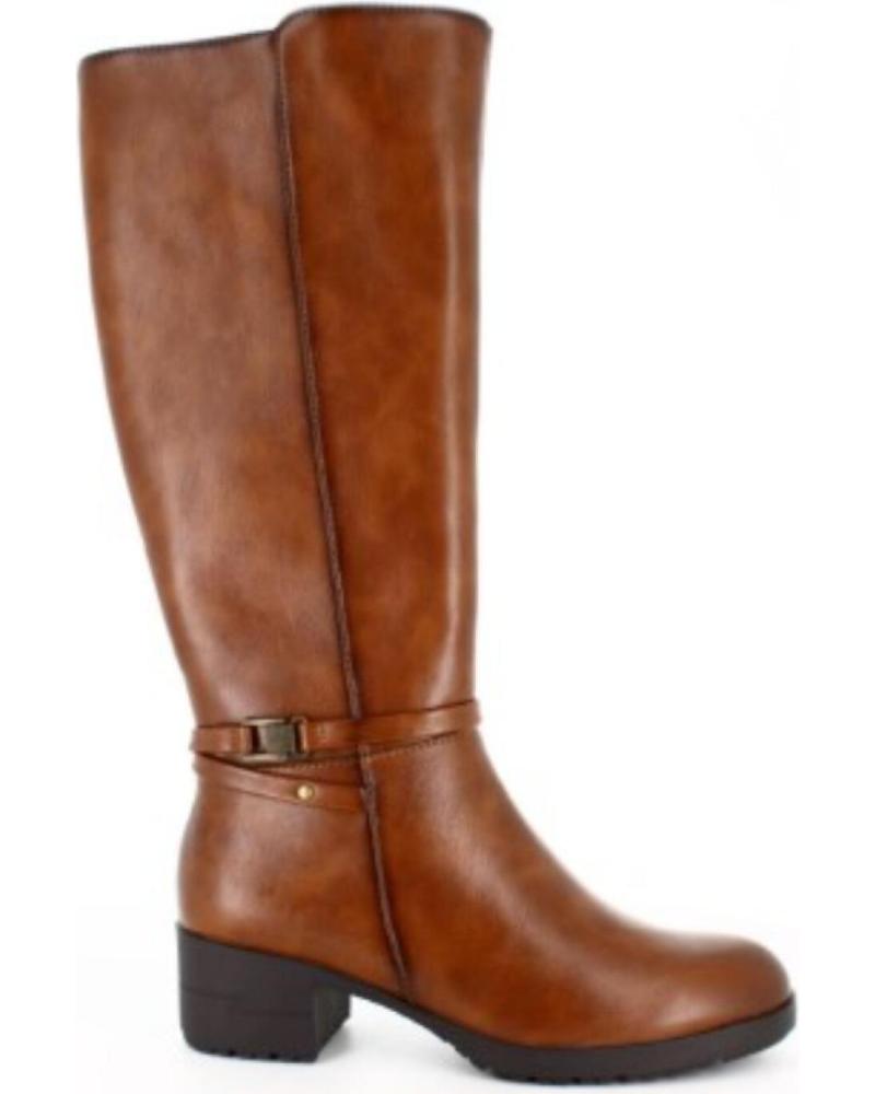 Bottes HISPAFLEX  pour Femme BOTA ALTA PARA MUJER 2401 COLOR  CUERO