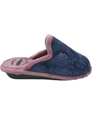 Calzado de casa GARRIDO MURO  de Mujer ZAPATILLA CUNA  AZUL