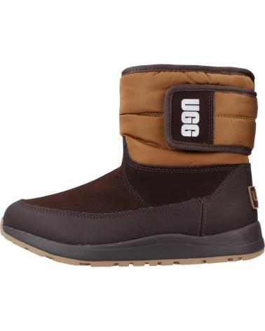 Bottes UGG  pour Garçon BOTAS NINO MODELO K TOTY WEATHER COLOR MARRON  CHESTNUT