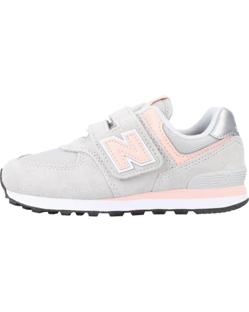 Deportivas NEW BALANCE  de Niña ZAPATILLAS NINA MODELO PV574 COLOR GRIS  EVK