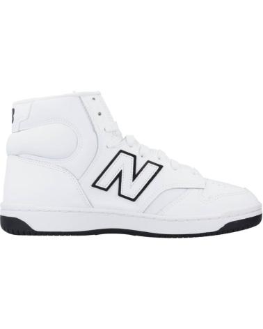 Deportivas NEW BALANCE  de Mujer y Hombre y Niña y Niño BOTIN BB480  BLANCO