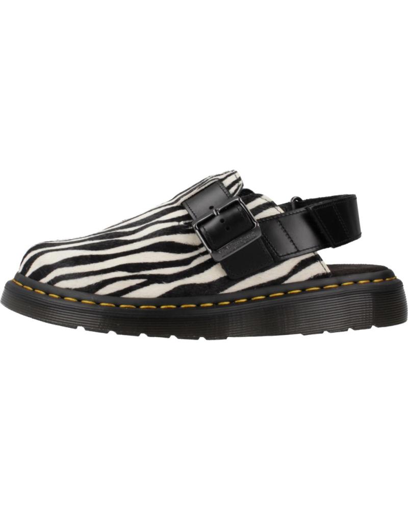 Woman Clogs DR MARTENS ZUECOS MUJER MODELO JORGE II COLOR ANIMAL PRINT  BLCKWHT